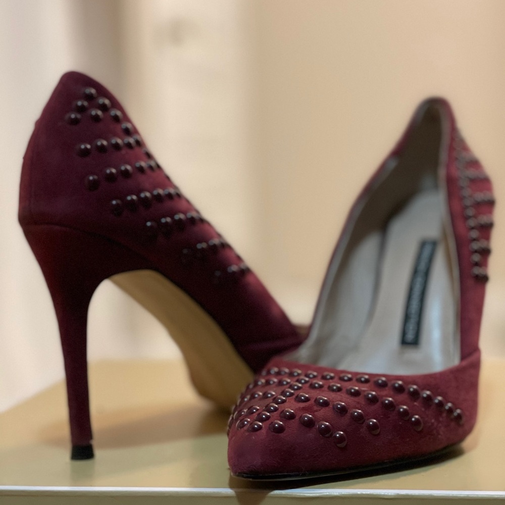 Studded heels